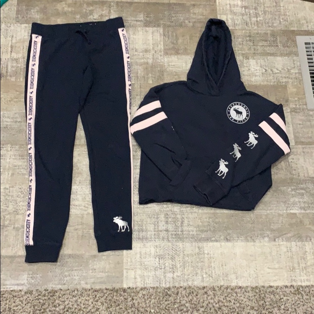 Abercrombie and Fitch kids hoodie and sweats